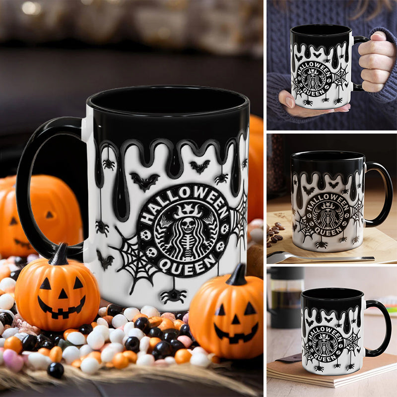 Halloween Queen 3D Inflated Coffee Mug