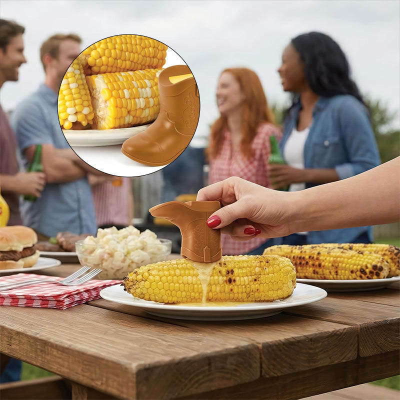 Boot-Shaped Butter Spreader