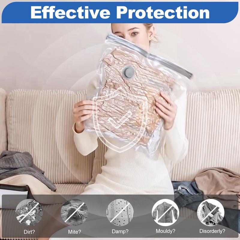 Travel Vacuum Storage Bags with USB Pump