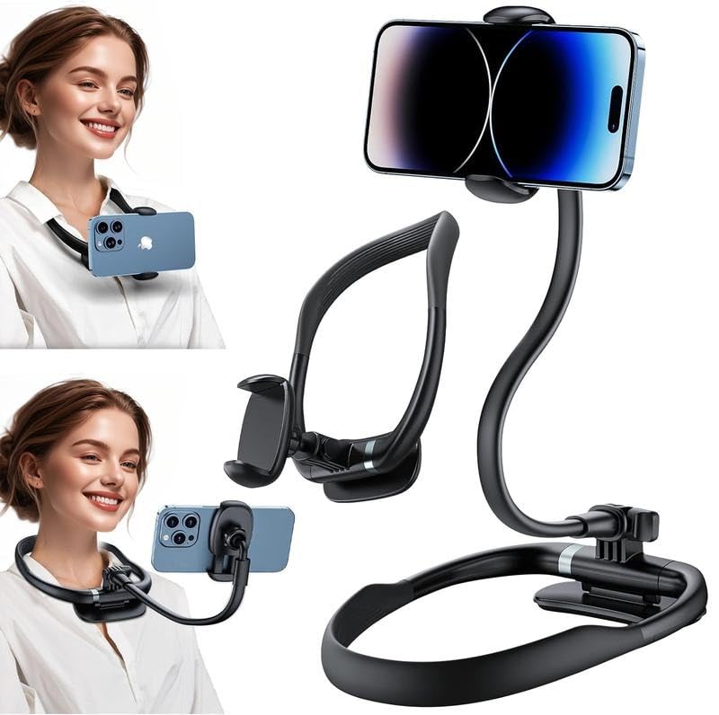 Neck Phone Holder for Recording
