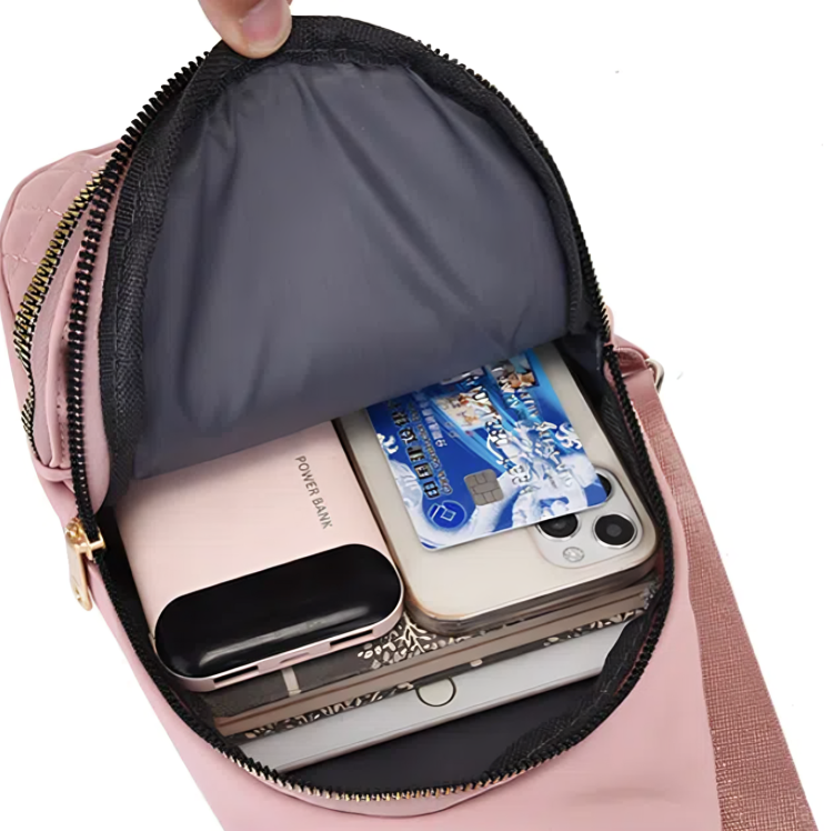 Diamond Checkered Crossbody Bag