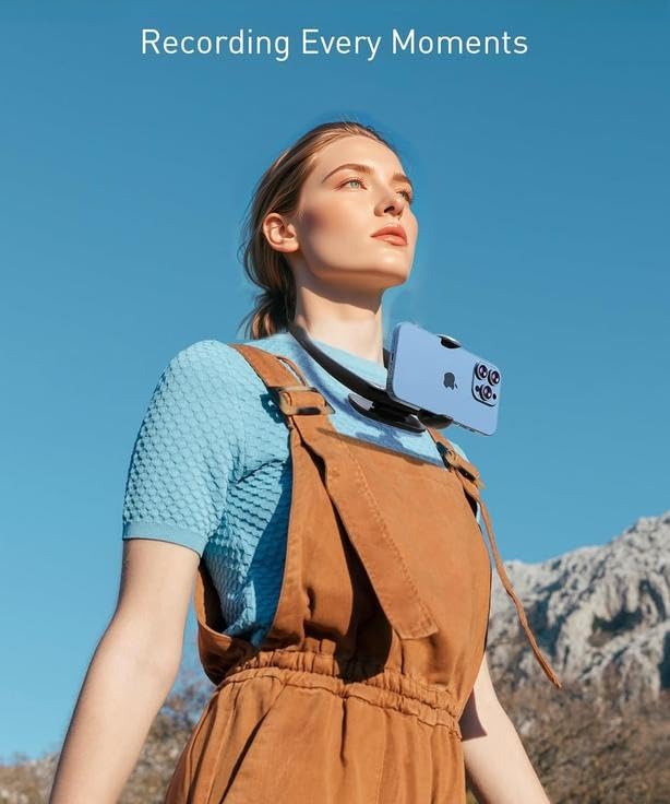 Neck Phone Holder for Recording