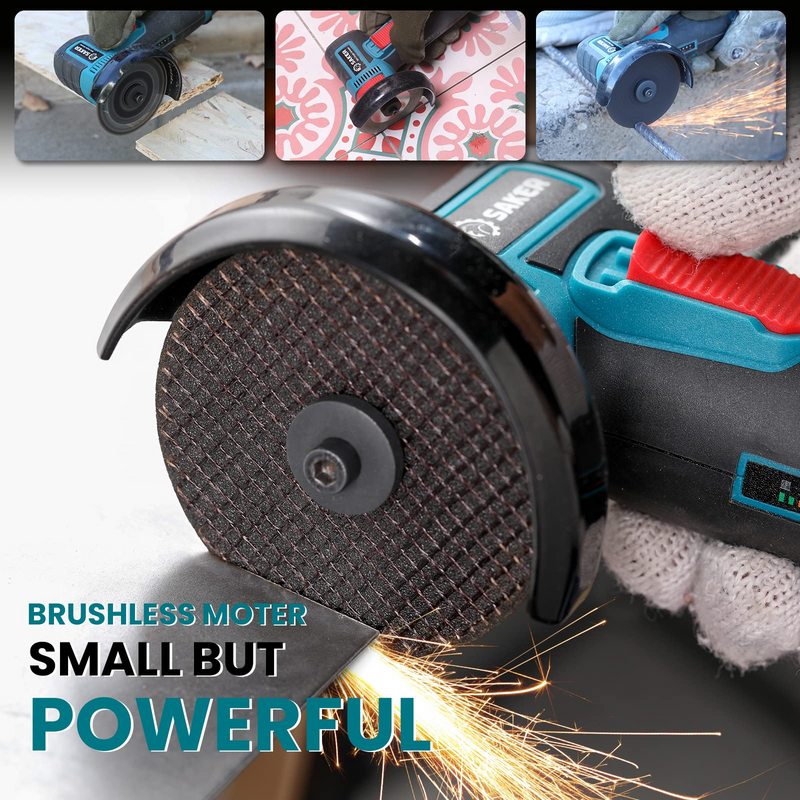 Brushless Angle Grinder(One Battery)