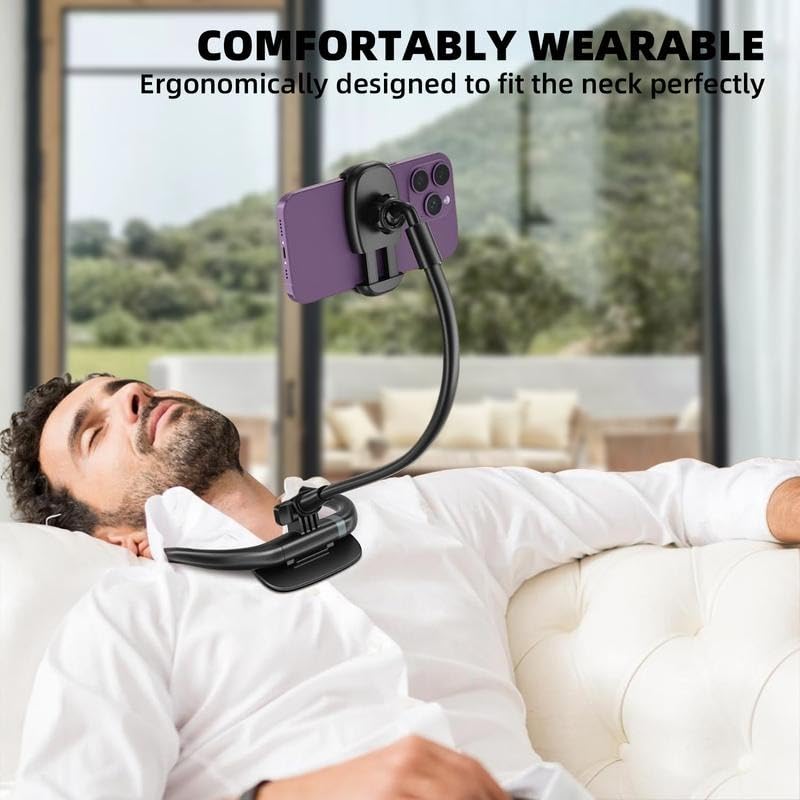 Neck Phone Holder for Recording