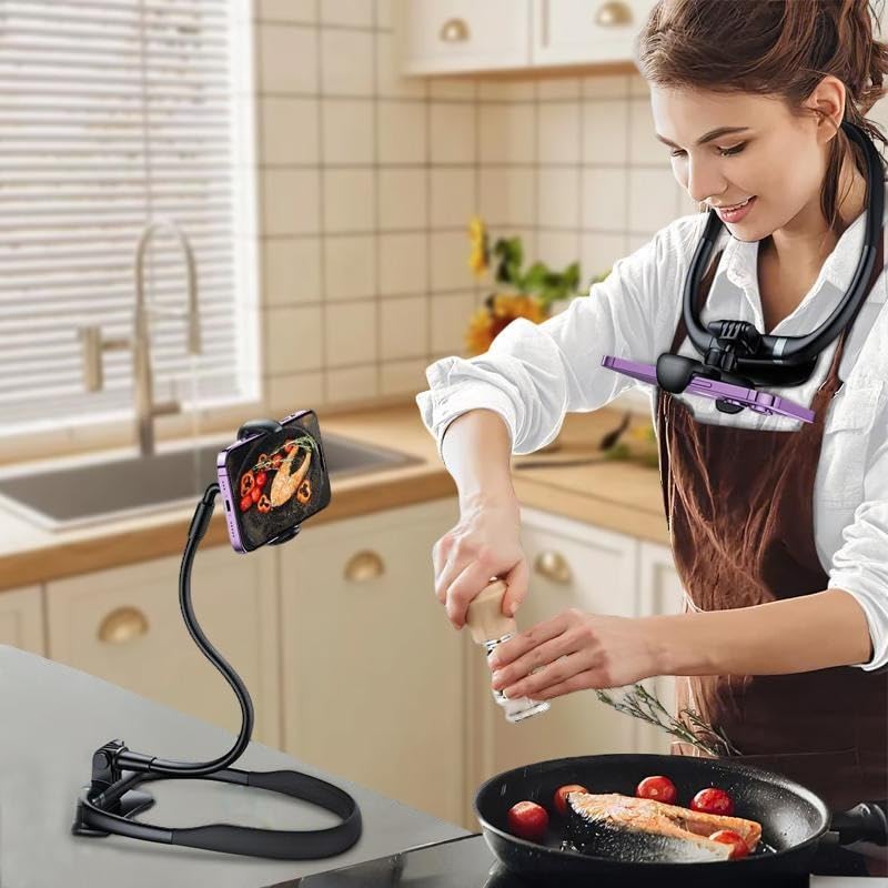 Neck Phone Holder for Recording