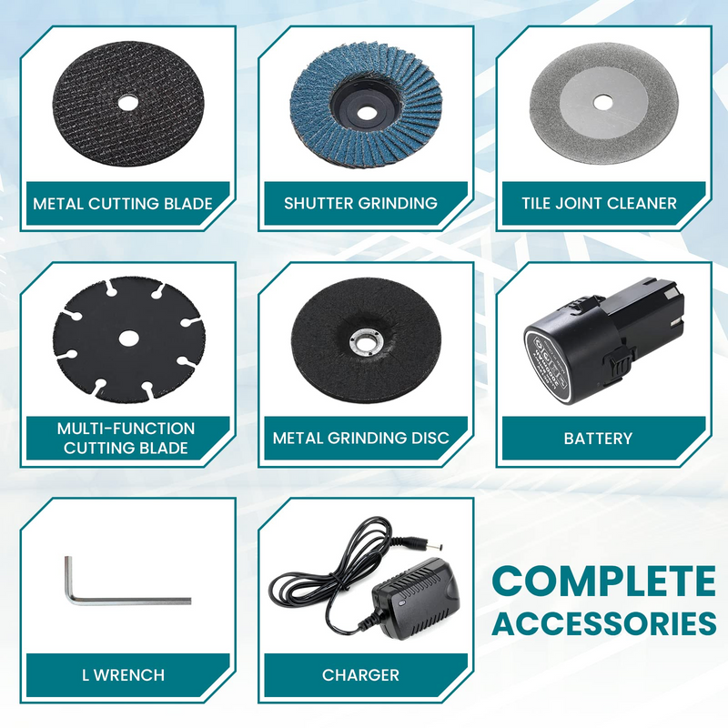 Brushless Angle Grinder(One Battery)