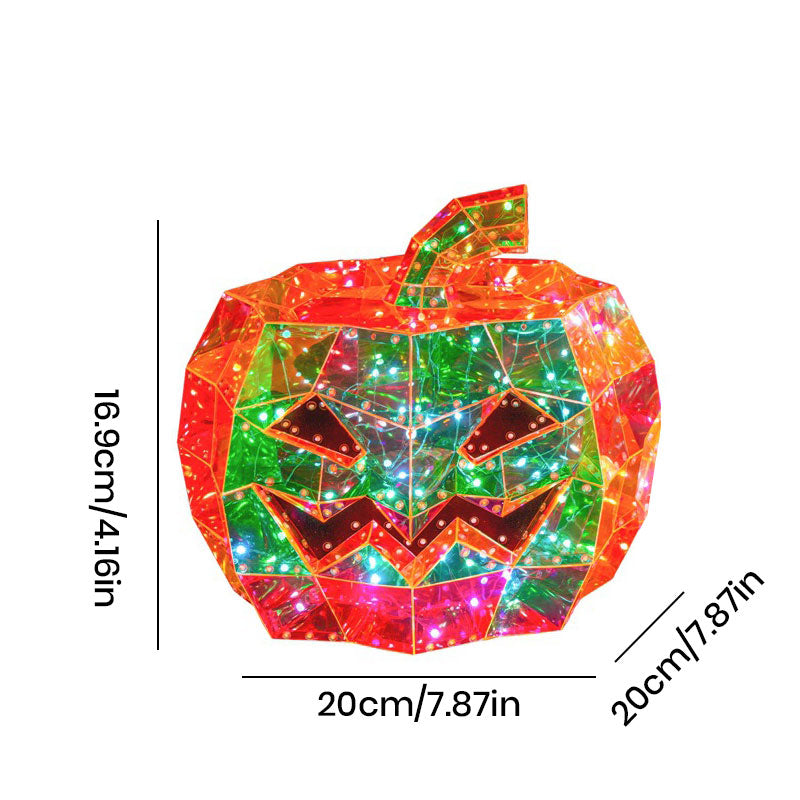 Halloween Prismatic Multicolor Jack-O'-Lantern LED Light