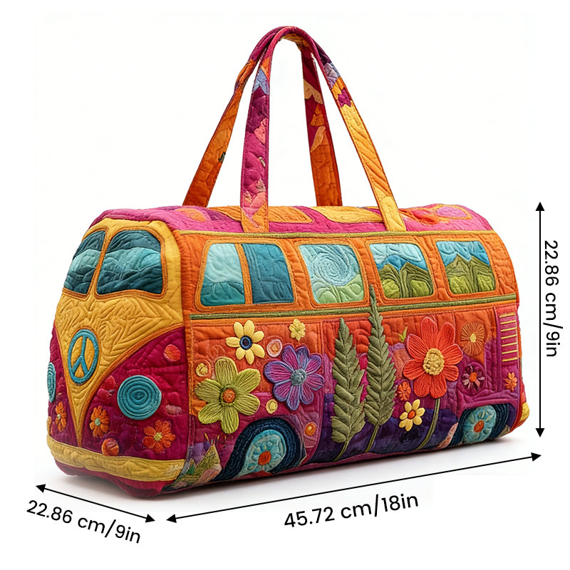Quilted Multi-Functional Travel & Gym Bag