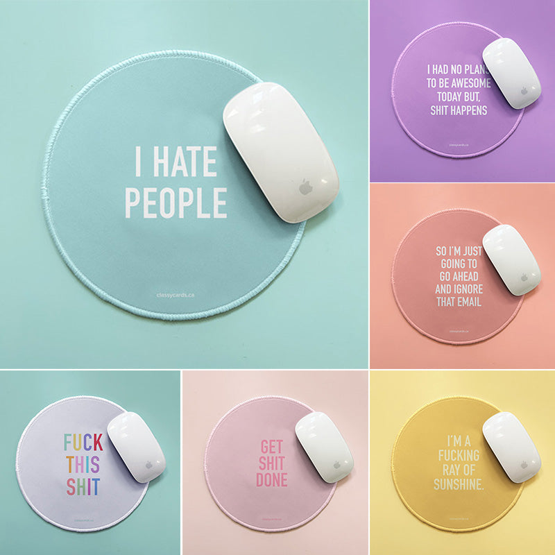 Personalized Round Mouse Pad