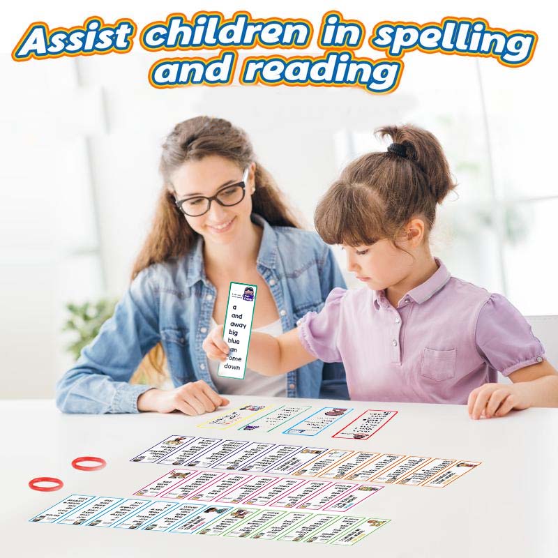 High-Frequency Word Learning Cards 16 PCS