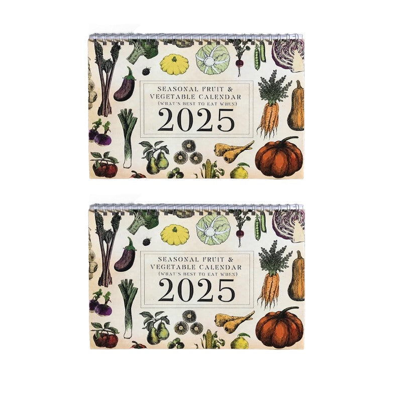 🍎 2025 Fruit & Vegetable Wall Calendar🌽