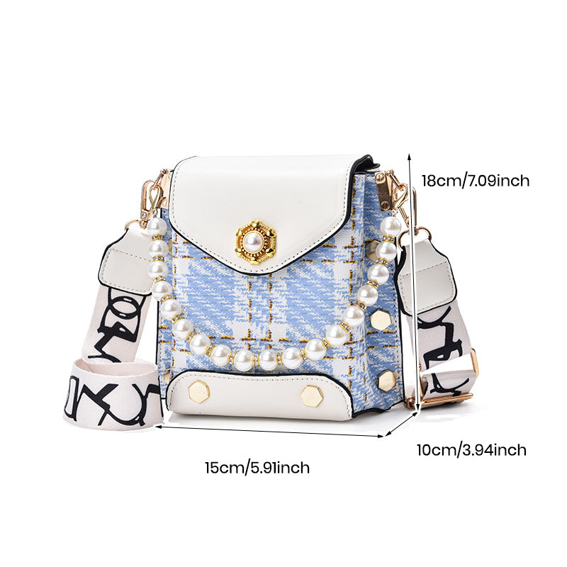 Checkered Mini Bag