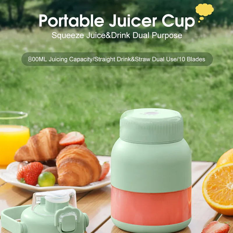 JuiceFlow Duo – 2-in-1 Blender Cup