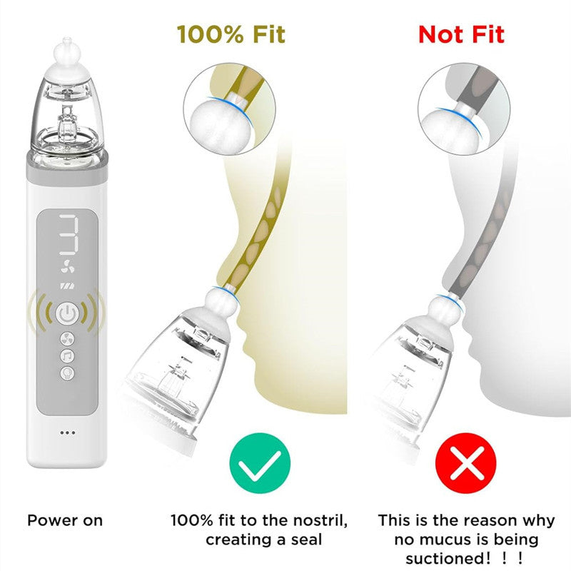 Rechargeable Snot Nose Sucker for Babies