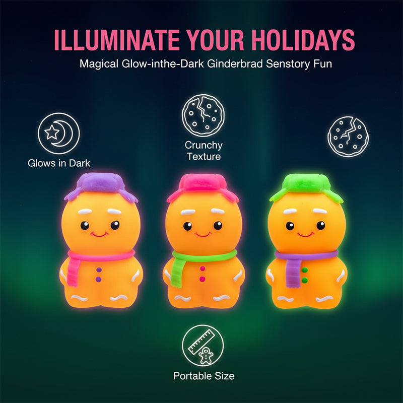 Gingerbread Man Squeeze Toy