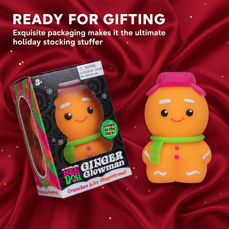 Gingerbread Man Squeeze Toy