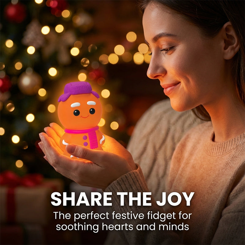 Gingerbread Man Squeeze Toy