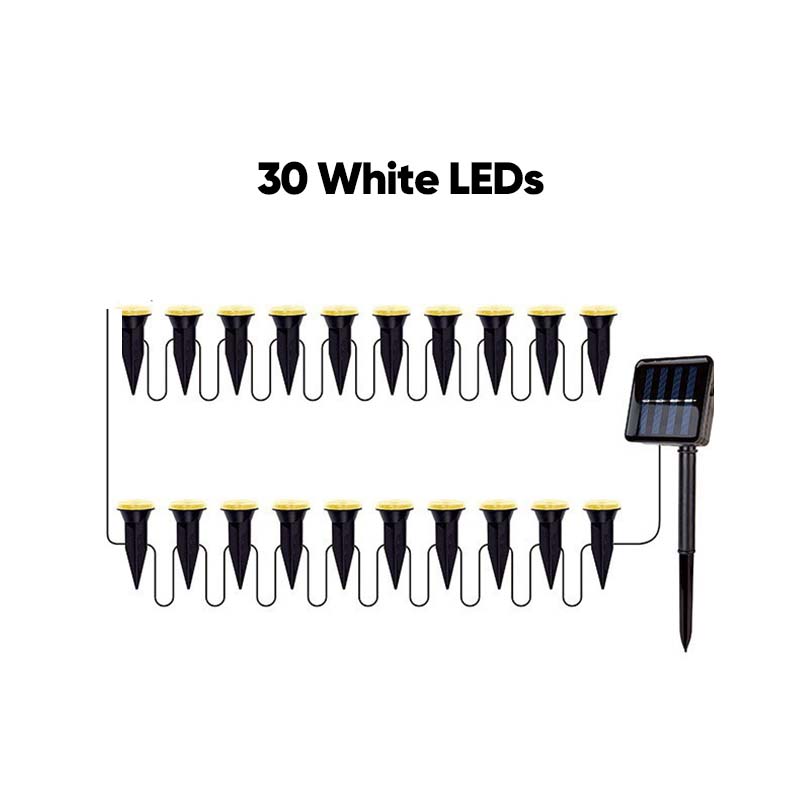 Solar pathway light