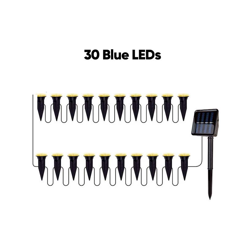 Solar pathway light