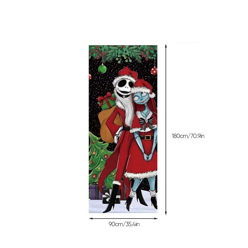 The Nightmare Before Christmas Door Curtain