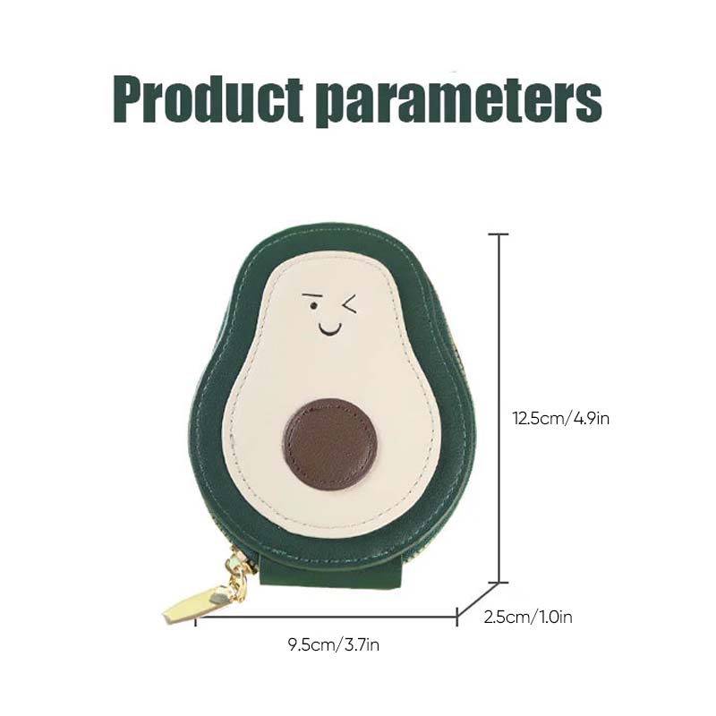 Avocado Shaped Multipurpose Card Holder