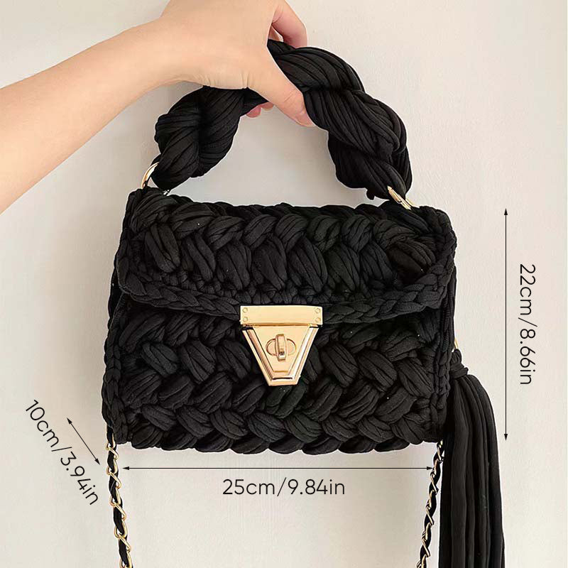 Ethnic Style Knitting Bag