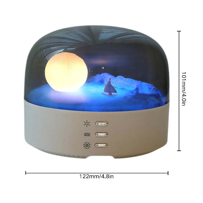 Crescent Bluetooth Speaker Atmosphere Night Light