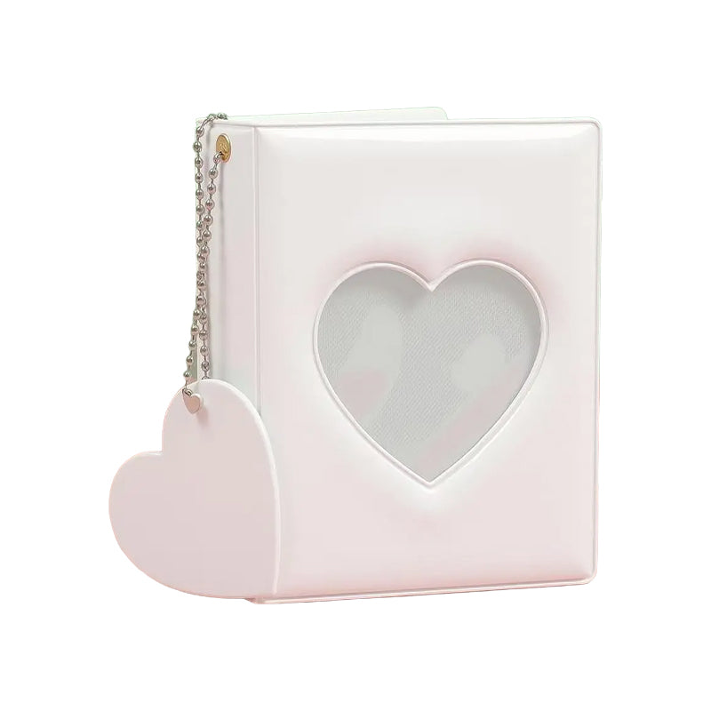 Heart-Shaped Mini Photo Album