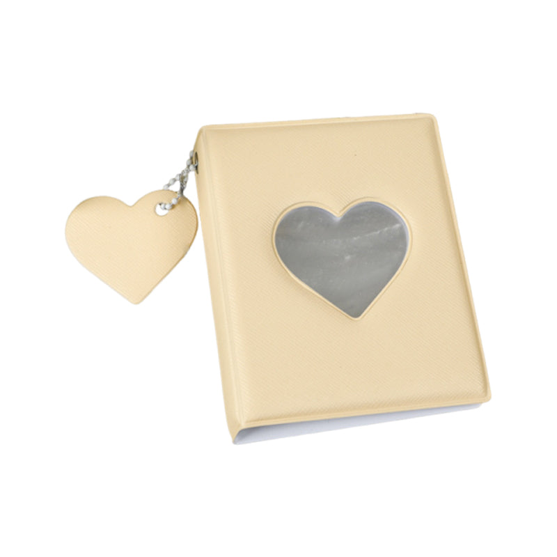 Heart-Shaped Mini Photo Album