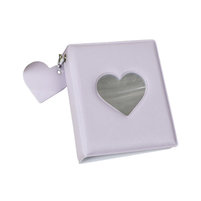 Heart-Shaped Mini Photo Album