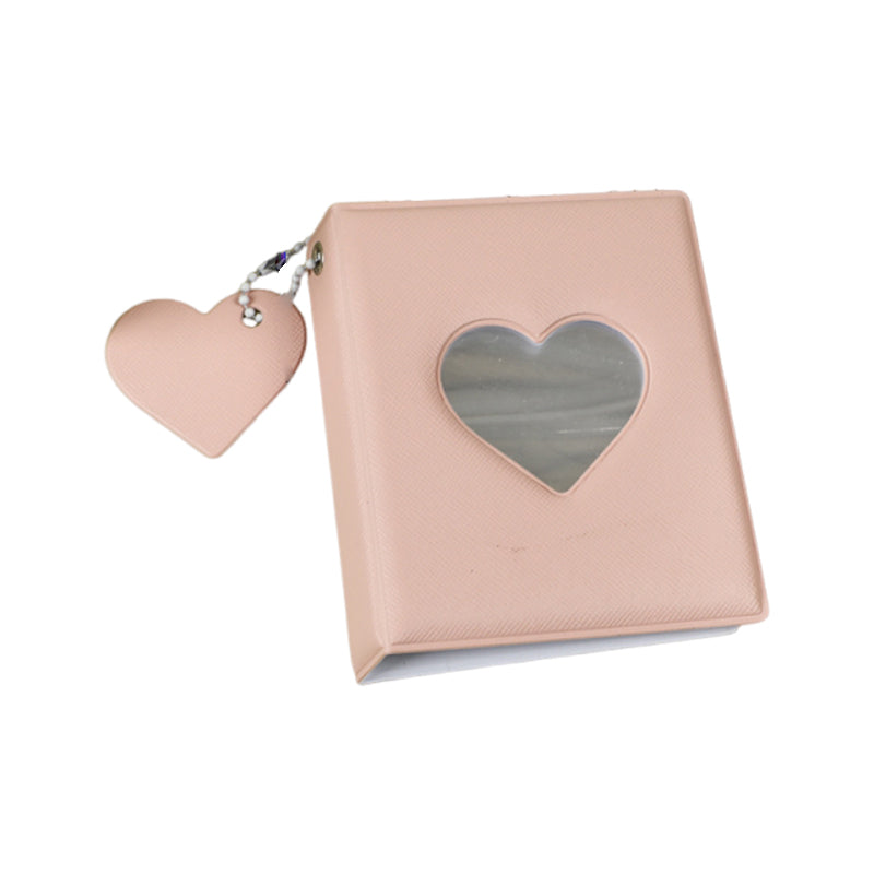 Heart-Shaped Mini Photo Album