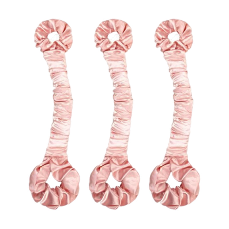 Multi-function Satin Heatless Hair Curler & Hair Tie Non