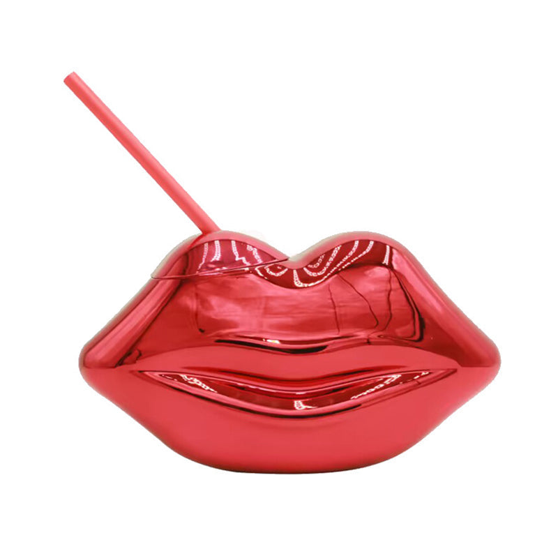 Red Lip Water Cup Romantic gift for a party