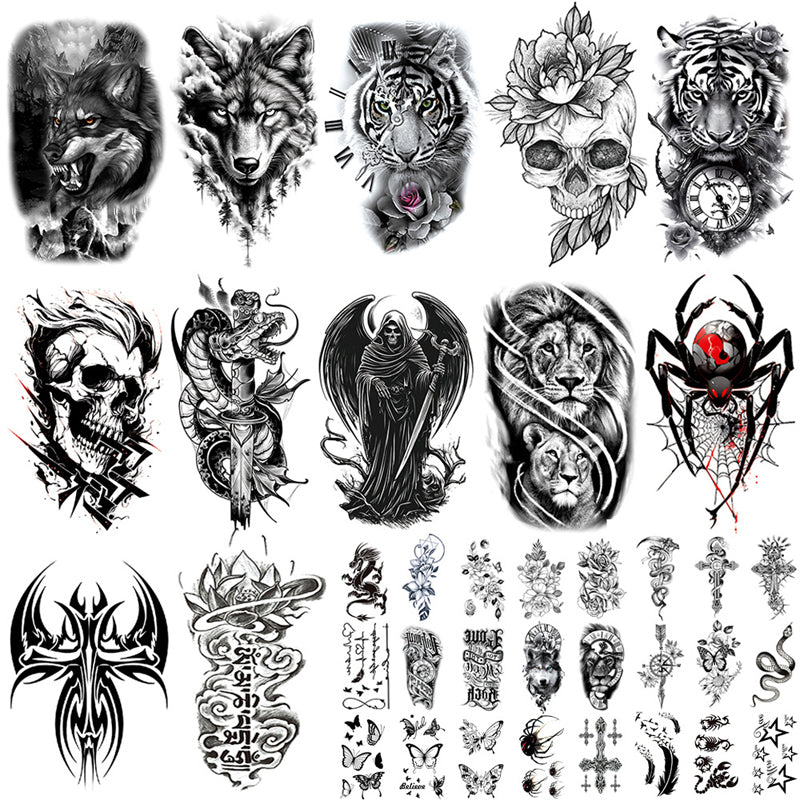 Temporary Tattoos Sticker  Set