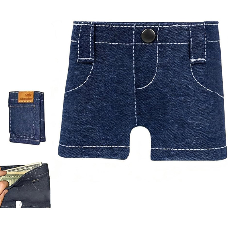 Pocket Pants Mini Jeans Wallet