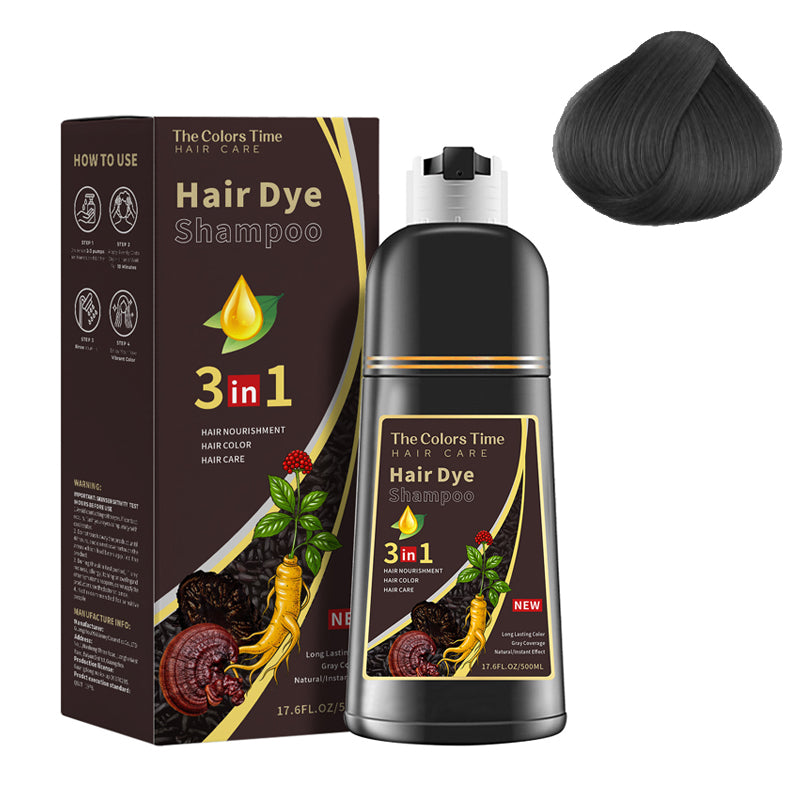 3 in 1 Hair Dye Shampoo