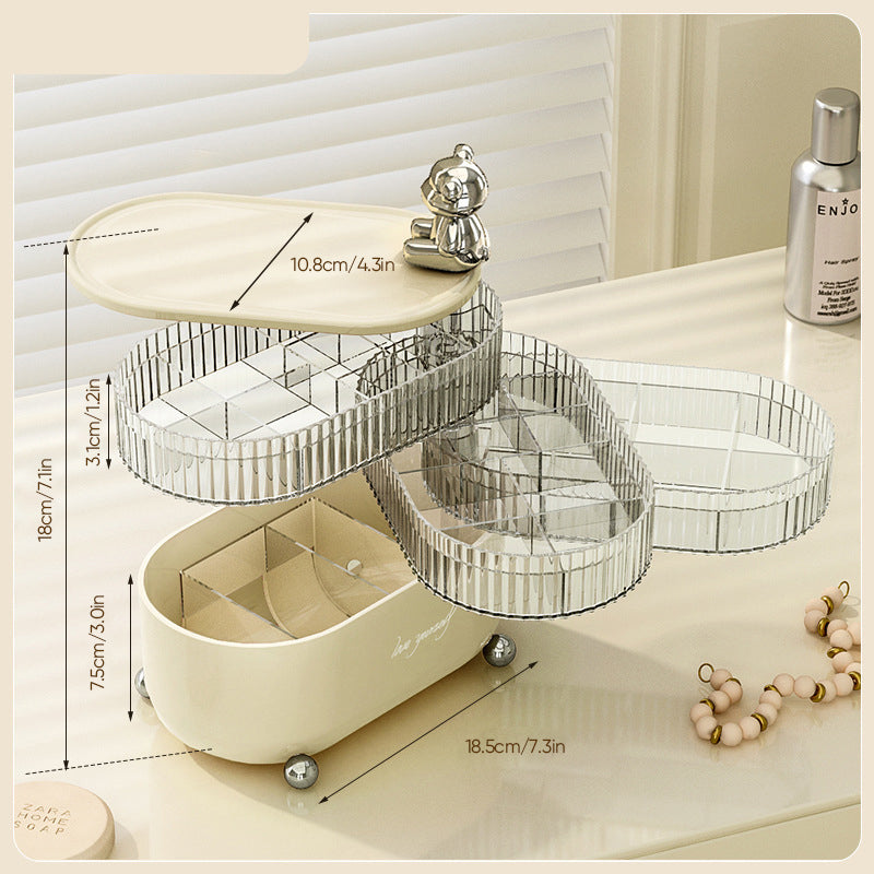 360° Rotation Desk Organizer