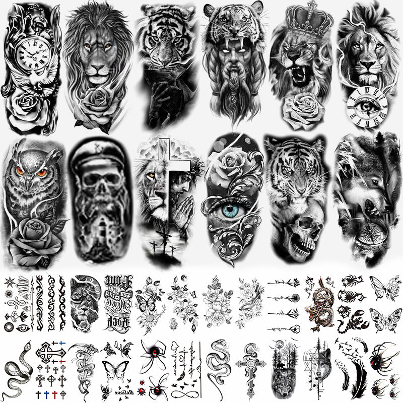 Temporary Tattoos Sticker  Set