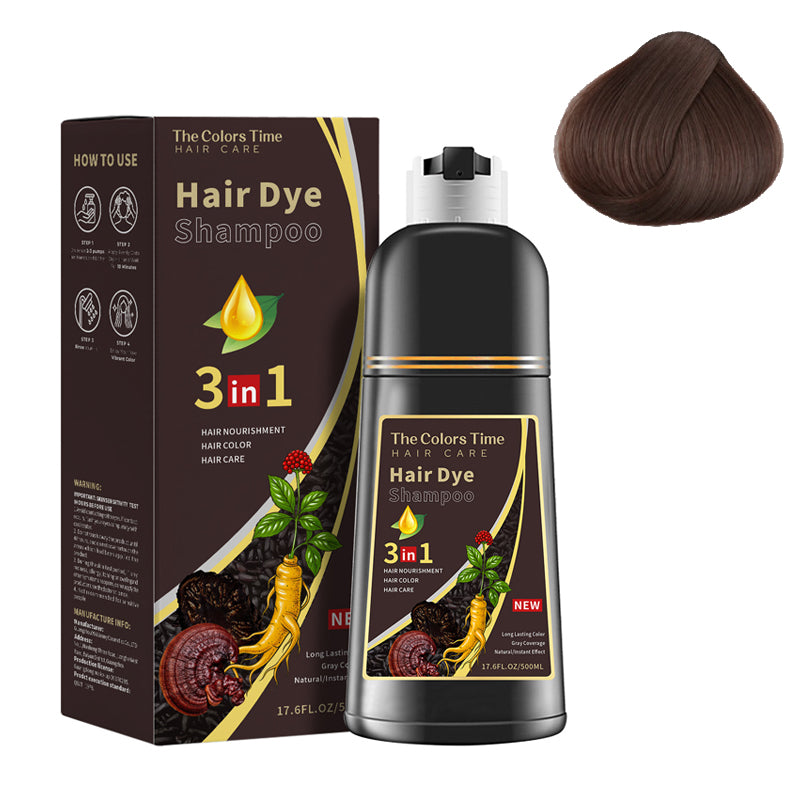3 in 1 Hair Dye Shampoo