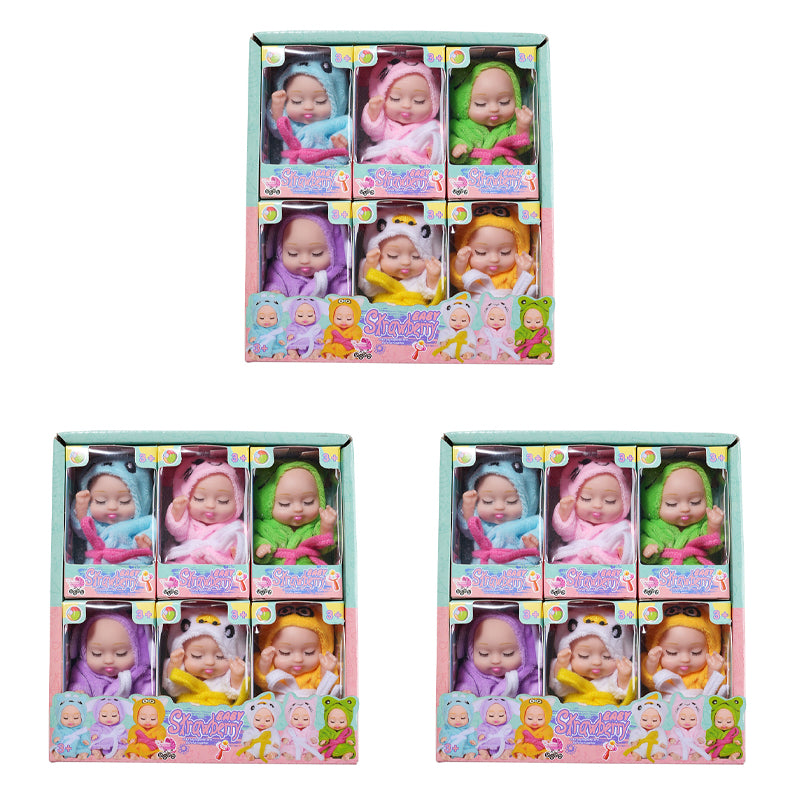 Mini bionic sleeping dolls