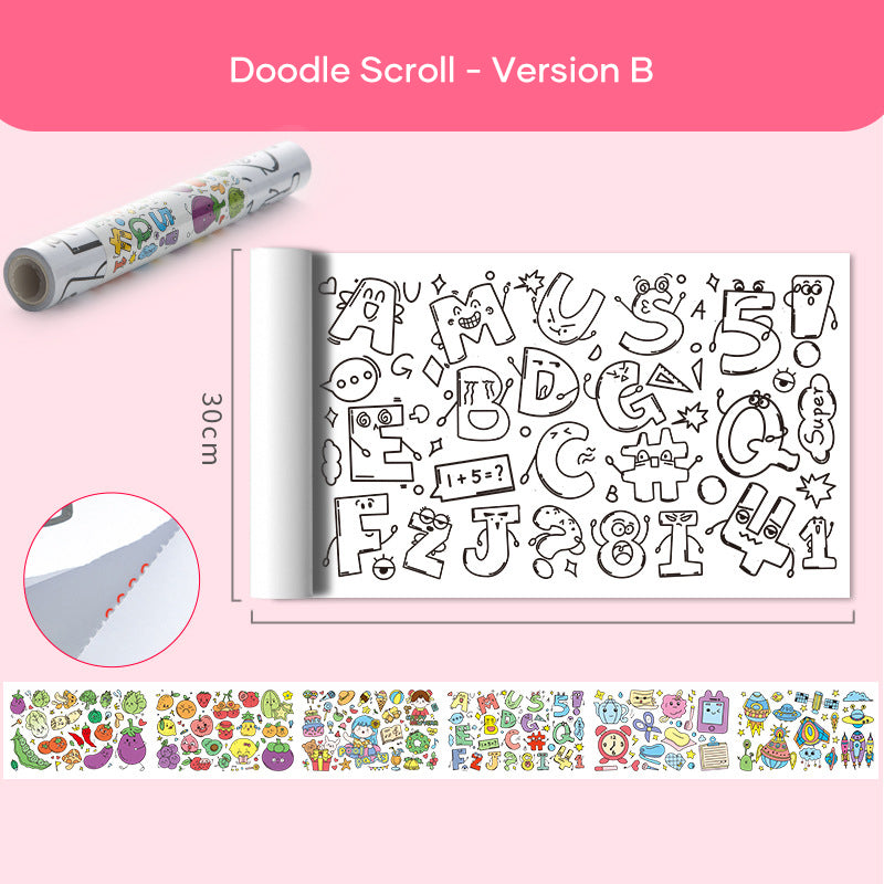 Children's Drawing Roll Coloring Paper