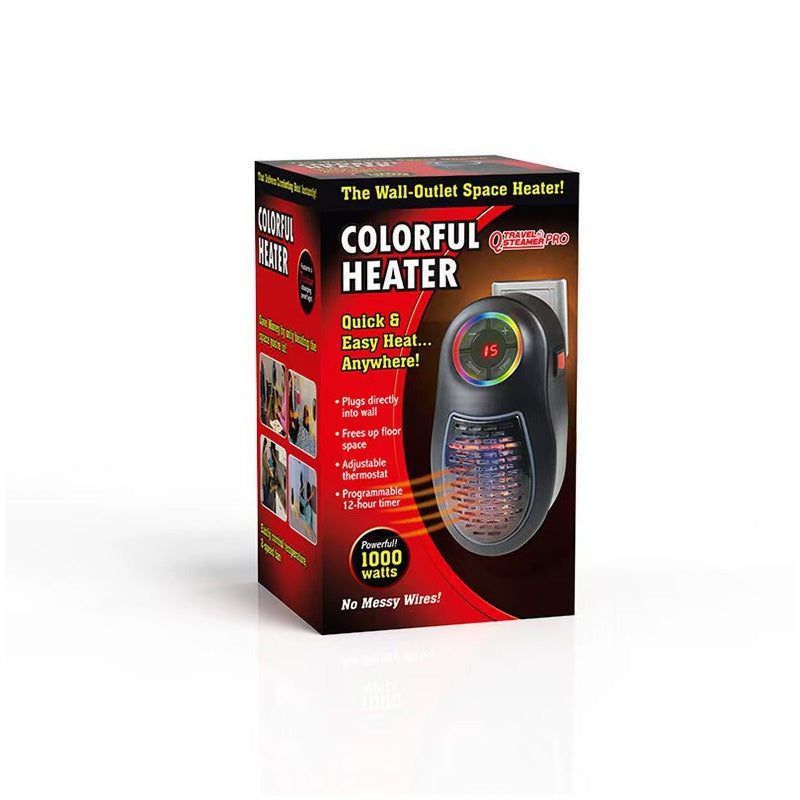 Portable fan mini heater