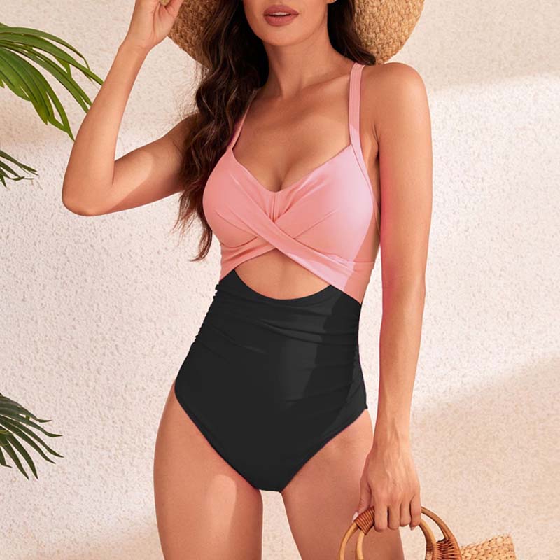 Hollow One-piece Swimsuit