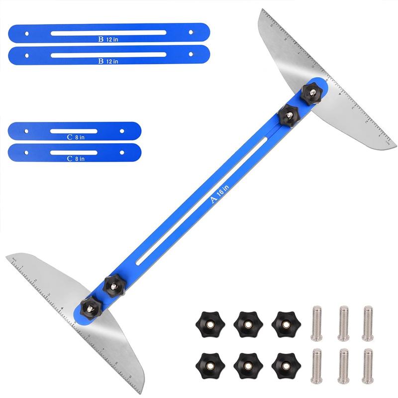 Corrosion Resistant Stair Tread Template Tool