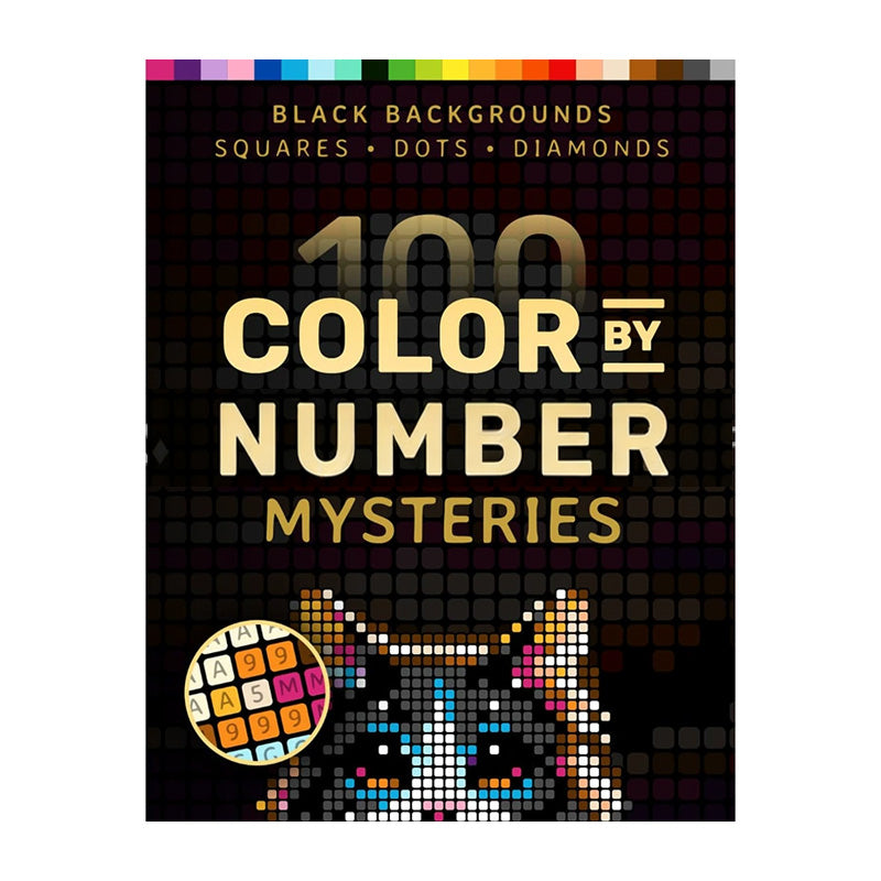 100 Color by Number Mysteries