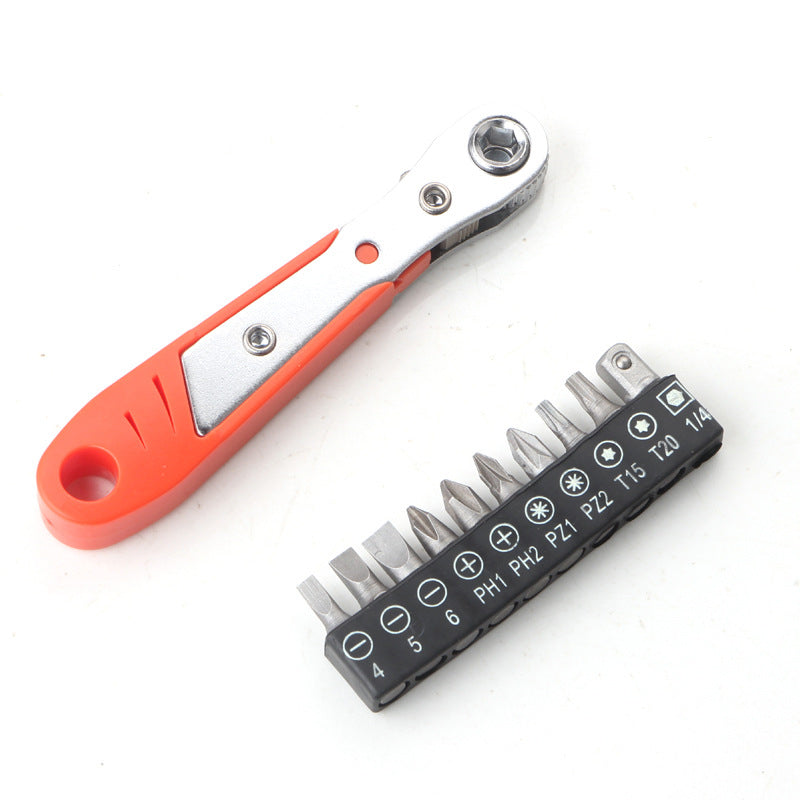Bidirectional Mini Ratchet Wrench
