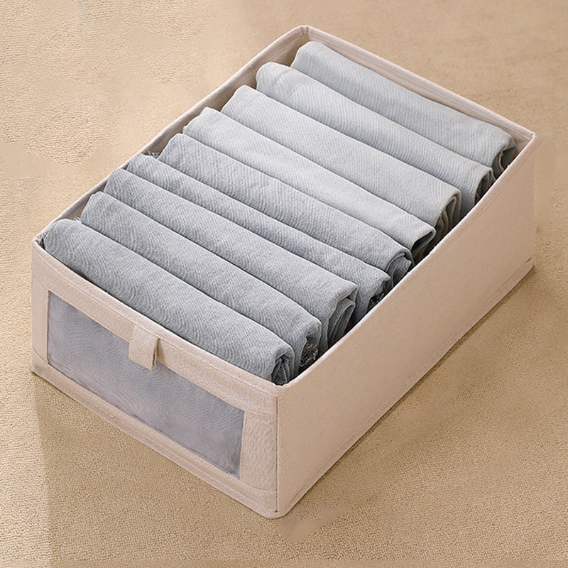 Visual Window Cotton and Linen Storage Box