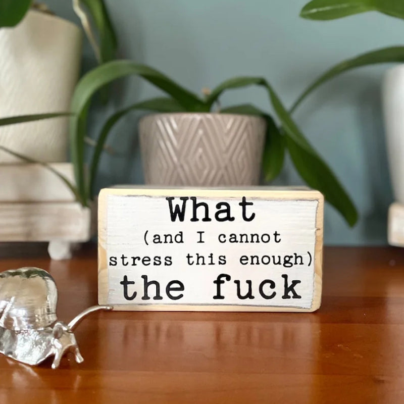Fun Slogan Decoration