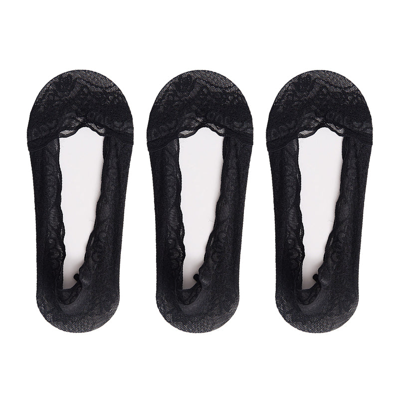 Lace No Show Liner Socks for Women