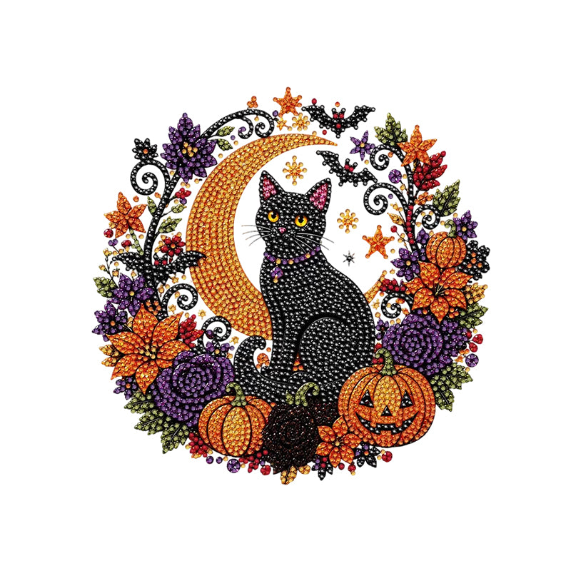 Halloween Diamond Painting Hanging Ornament Kit